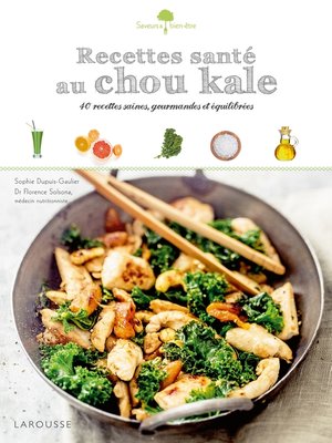 cover image of Recettes santé au chou kale